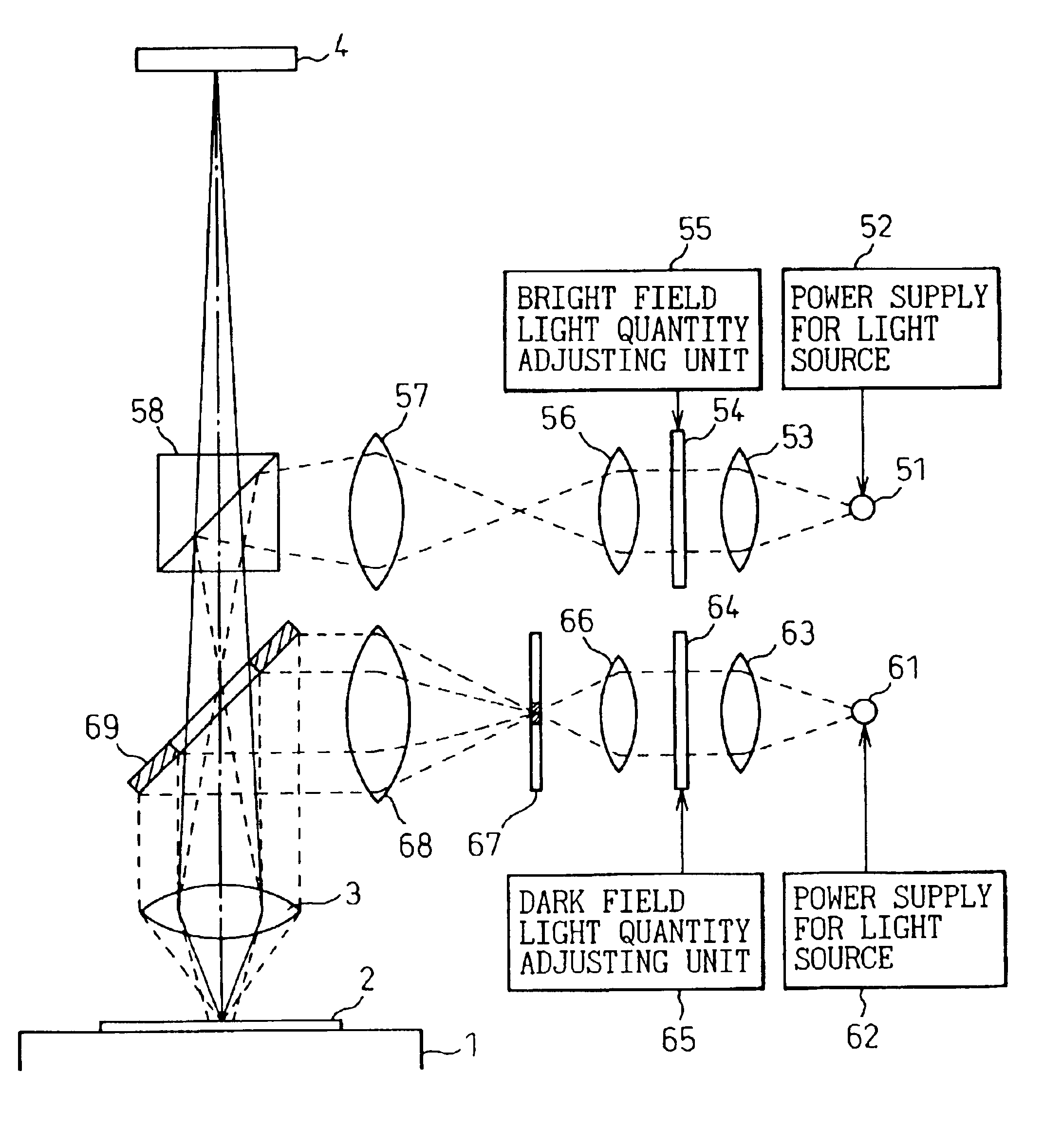 Wafer defect inspection machine having a dual illumination system