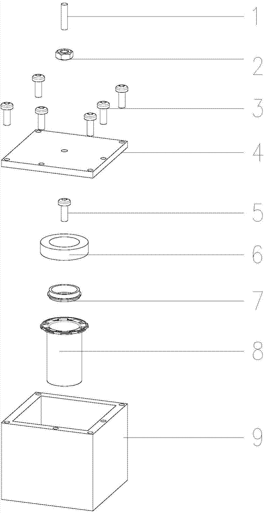 Medium loading resonator