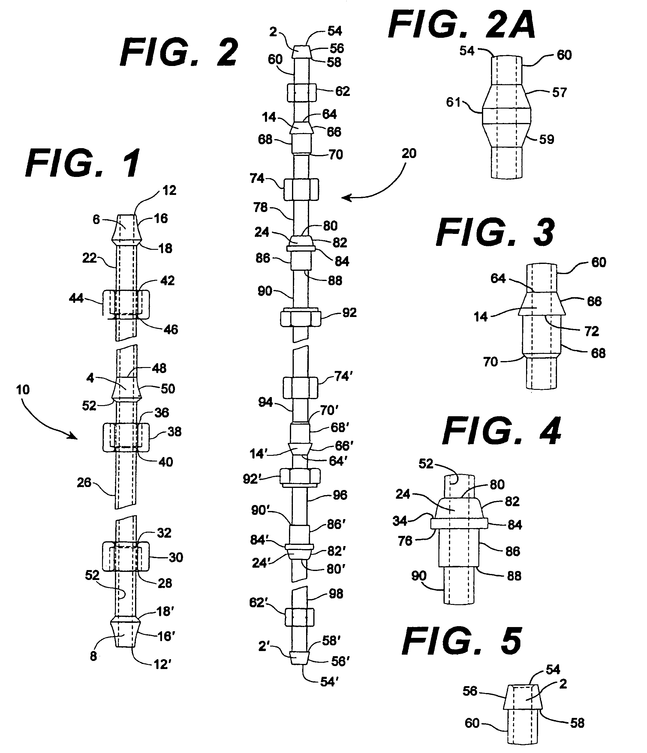 Universal connector tubing