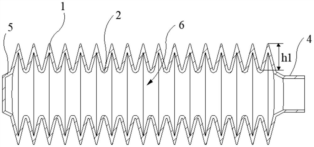 Corrugated-pipe-shaped soft actuator and hand rehabilitation training device