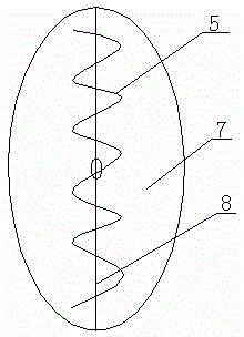 Pipe built-in combined type pressure reducing valve