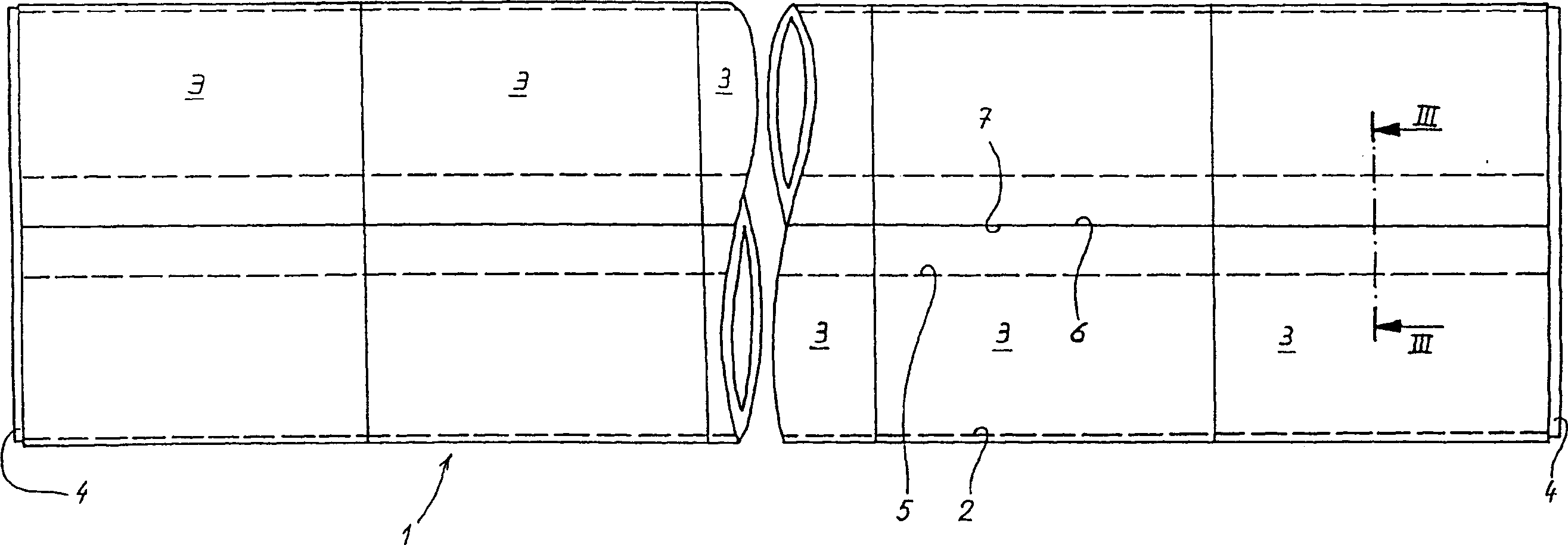 Device for mounting and take-down mould covering device of rotation cutting anvil cylinder