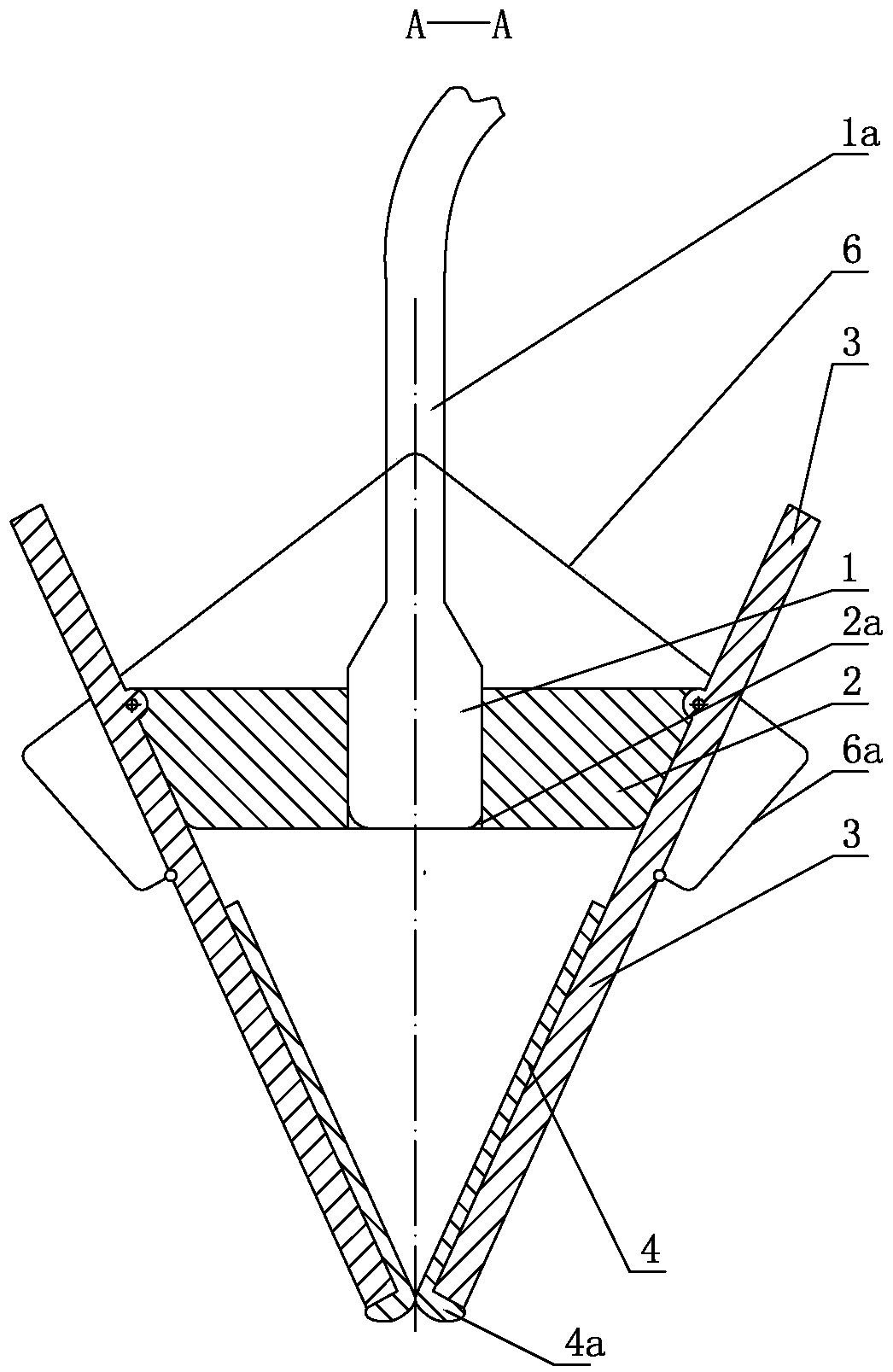 Mammary gland puncture fixing device and use method thereof