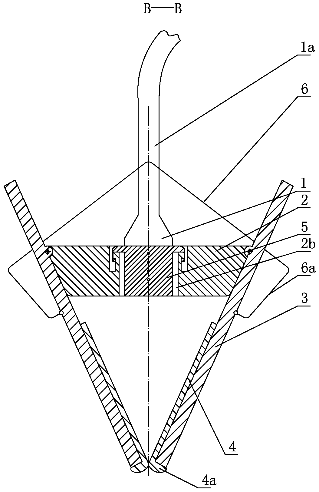 Mammary gland puncture fixing device and use method thereof