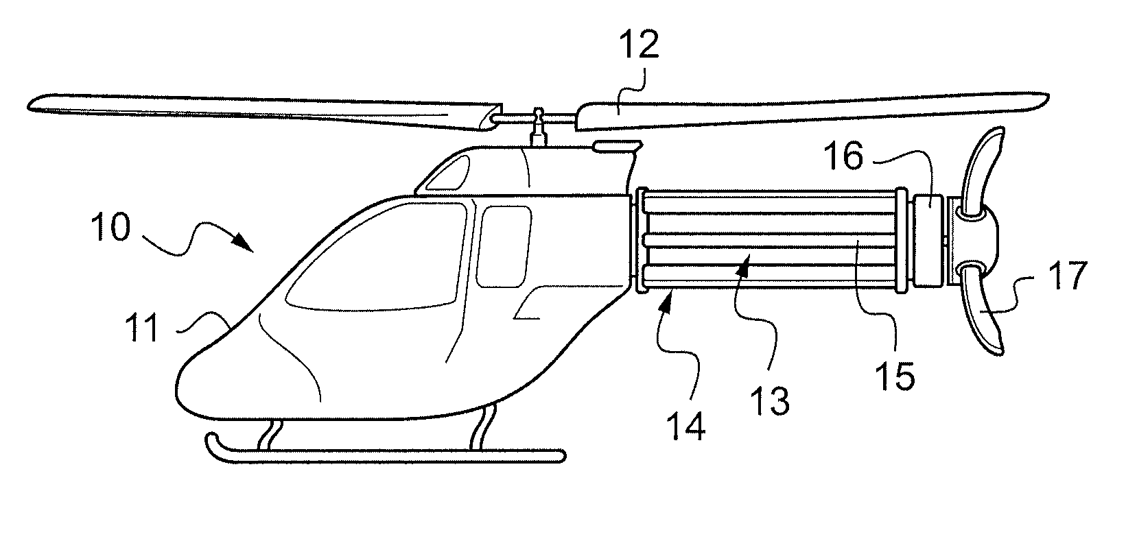 Helicopter with cycloidal rotor system