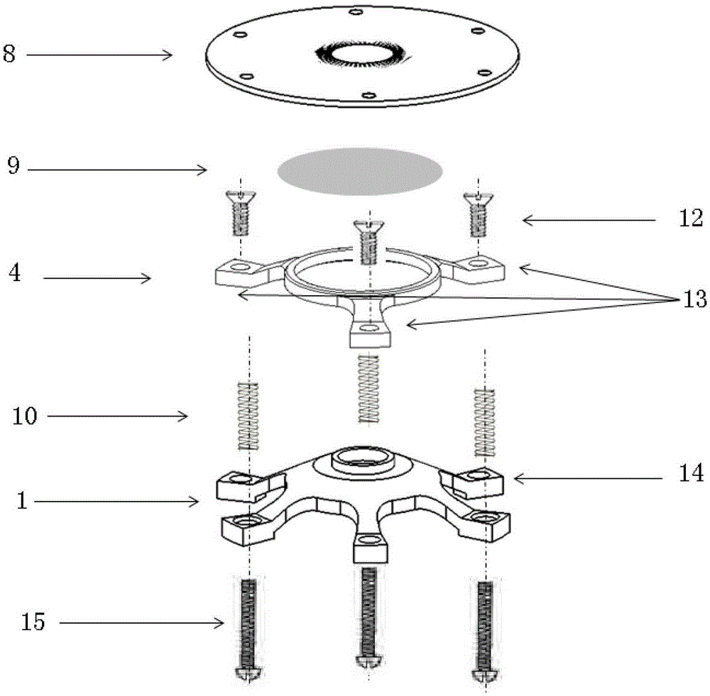 A target film flattening device and method for nuclear physics in-beam experiment