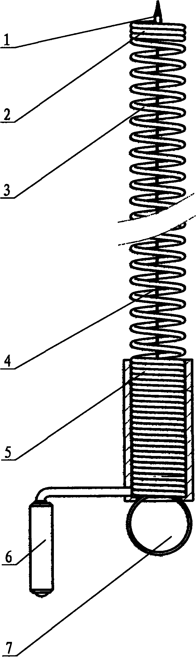 Impact type drain cleaner