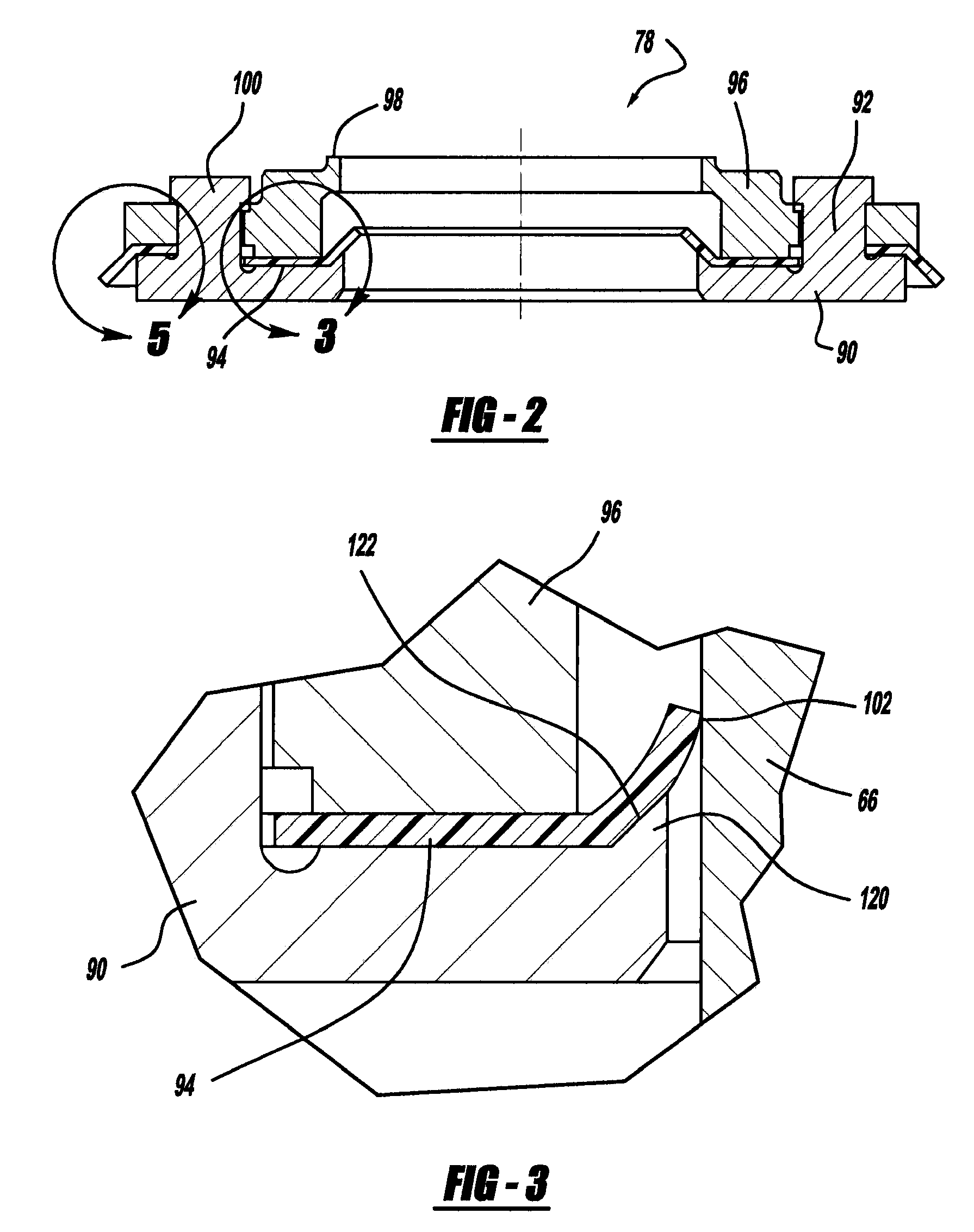 Scroll machine using floating seal with backer