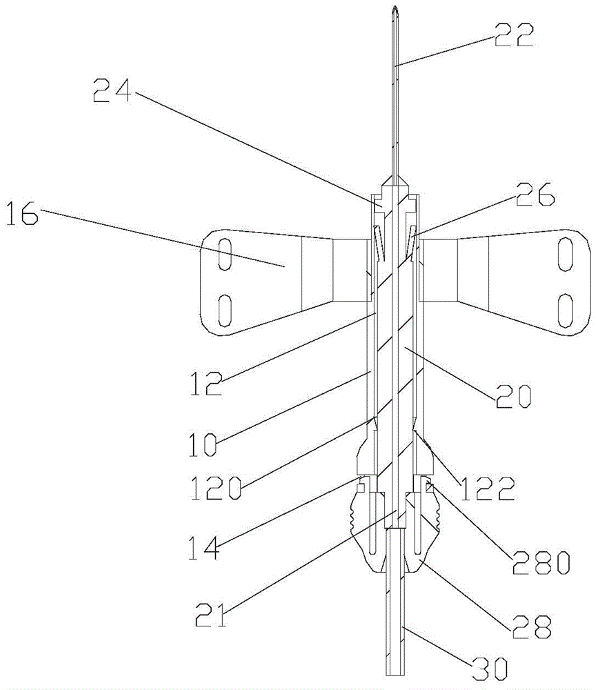 Auto-disposal safe medical needle