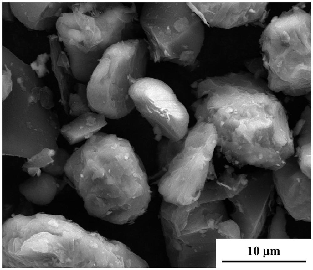 A kind of preparation method of graphene-aluminum mixed powder