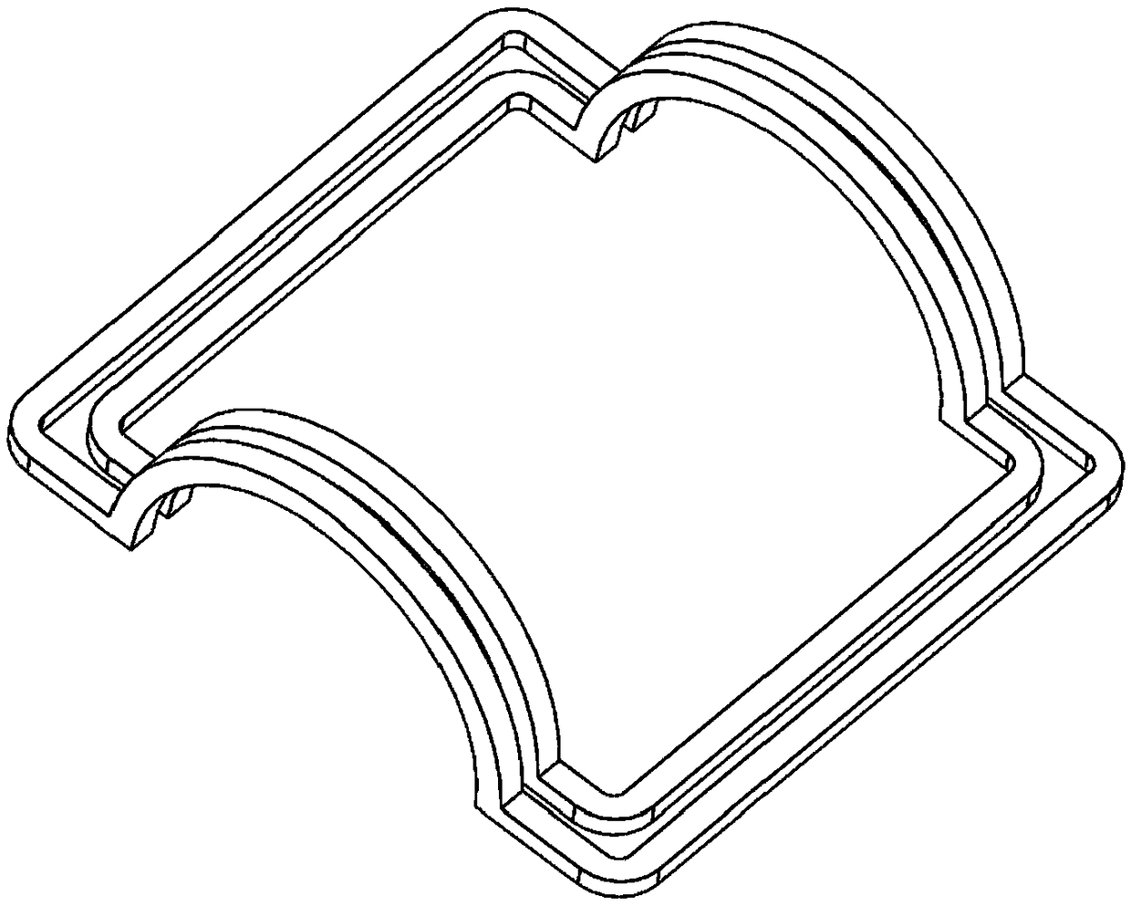 Pipeline leakage online plugging device