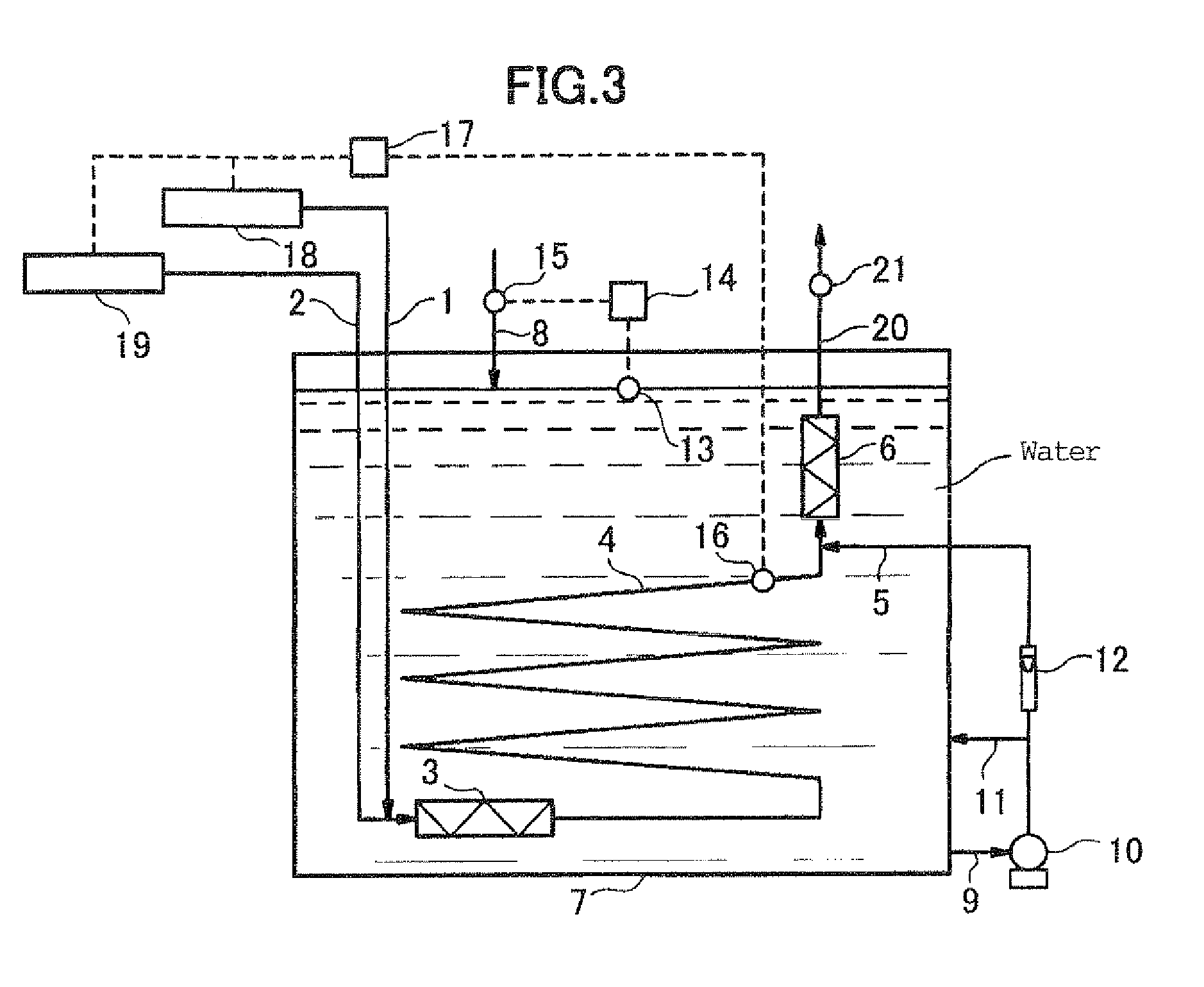 Method for producing peroxymonosulfuric acid and apparatus for continuously producing peroxymonosulfuric acid