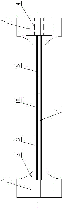 Spot welded fiber grating strain sensor and its installation method