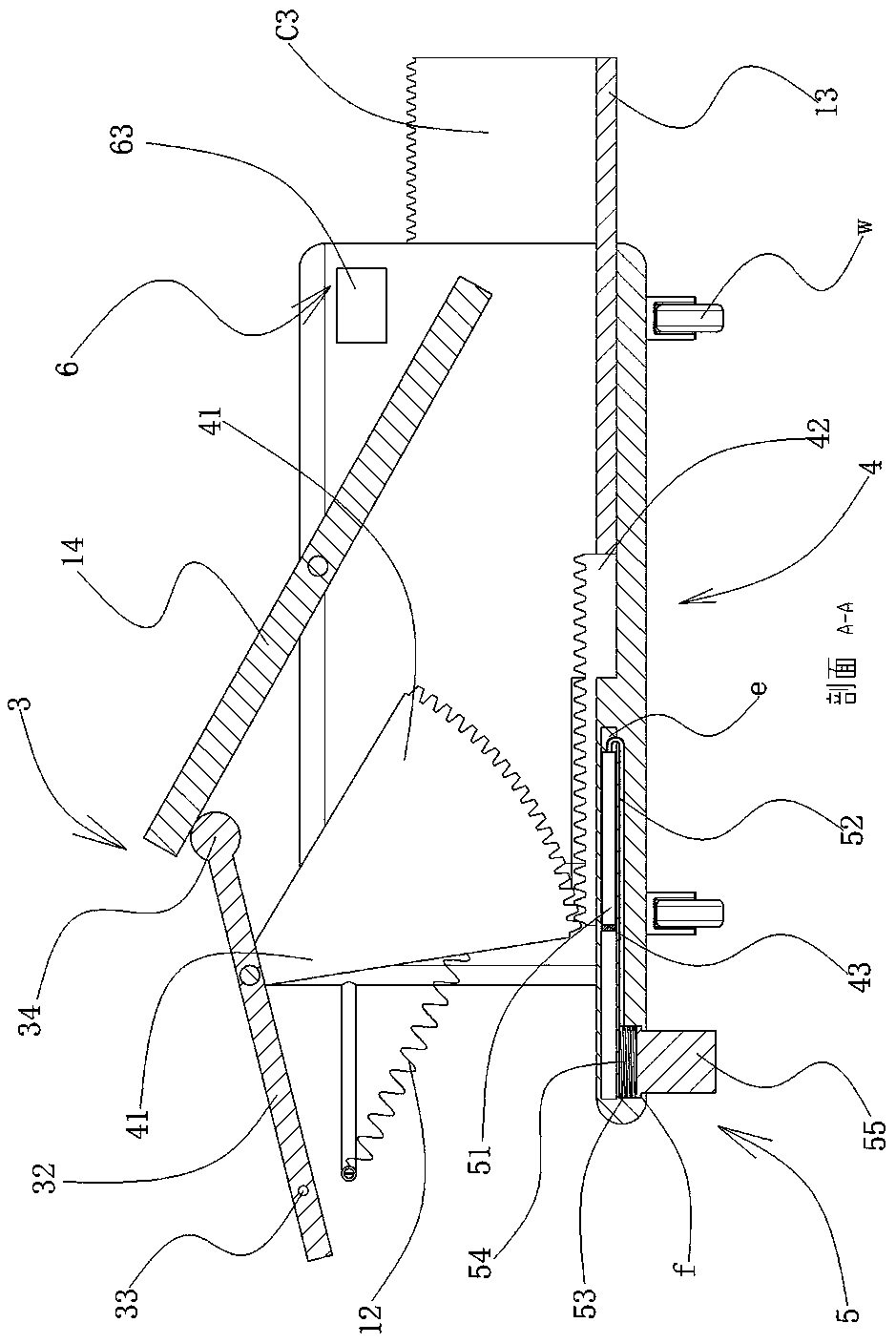 Garment transfer trolley facilitating unloading