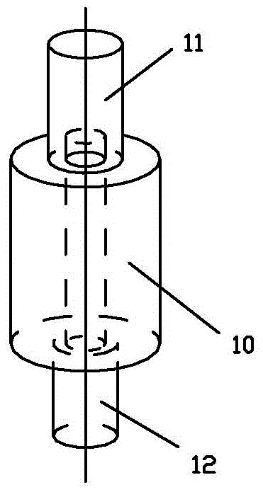 Electromagnetic relay coil frame and manufacturing method thereof