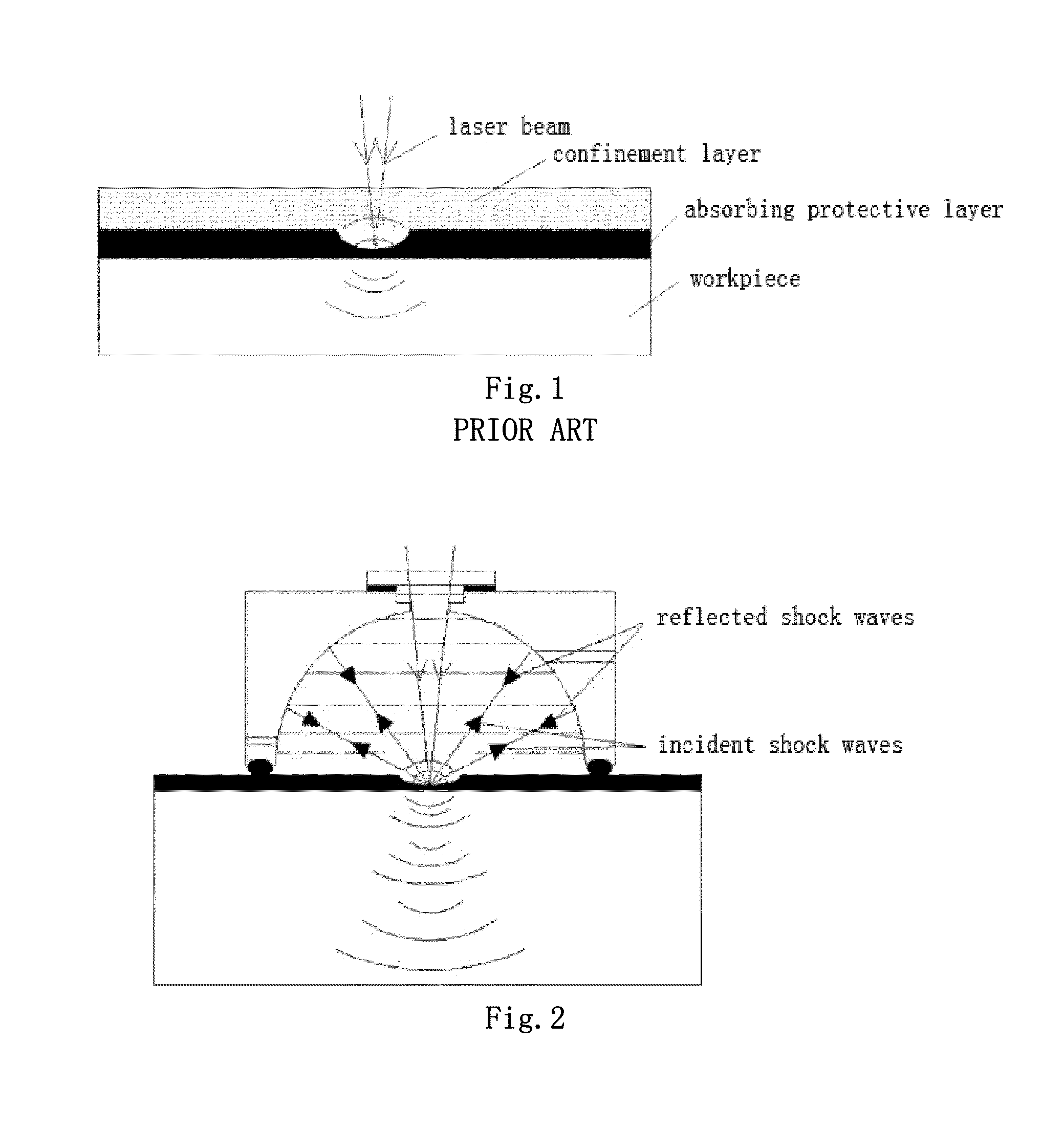 Laser Shock Peening Apparatus for Surface of Workpiece, and Laser Shock Peening Method