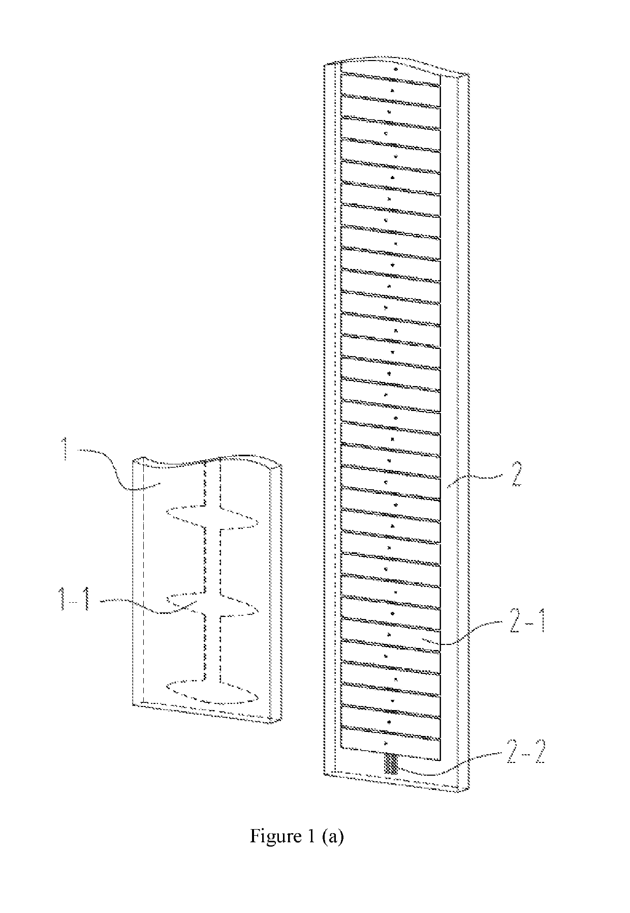 Electric field time-grating linear displacement sensors based on single row multilayer structure