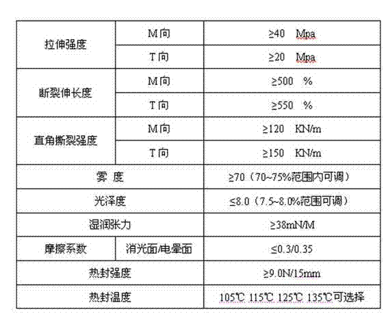 All-polymer CPP (cast polypropylene) matt film