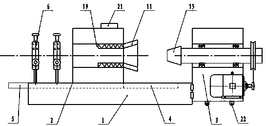 A flaring device for pvc pipe