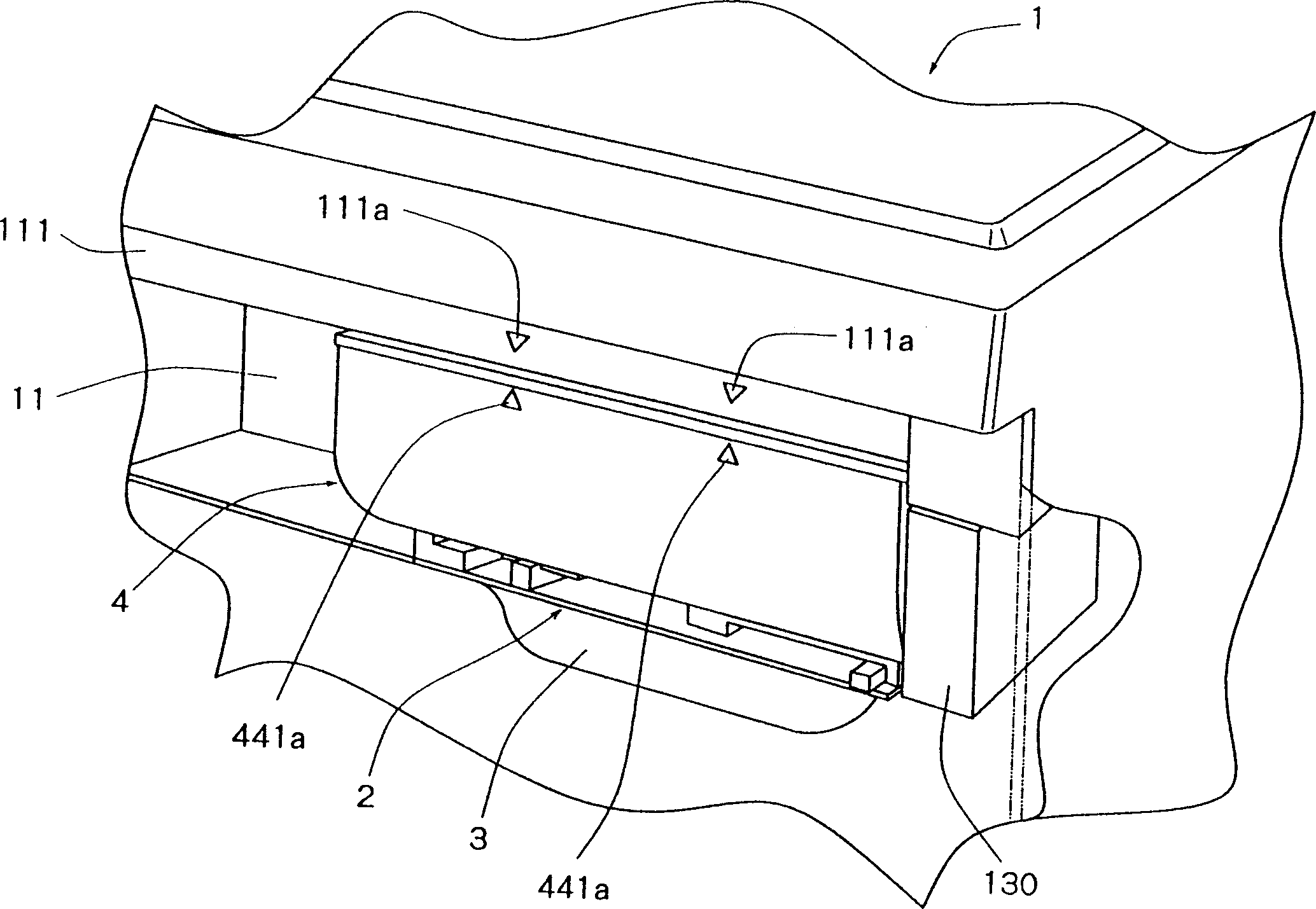 Colouring agent compensator of image forming machine and colouring agent box therefor