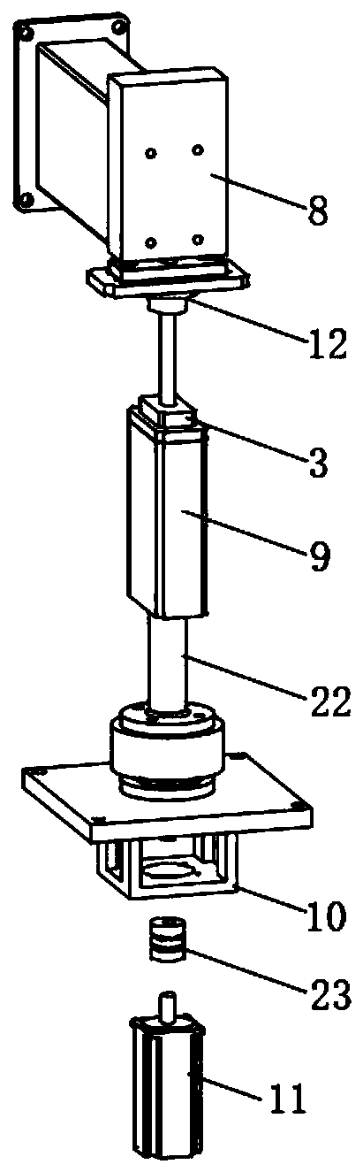 Tank chain type edge polishing machine