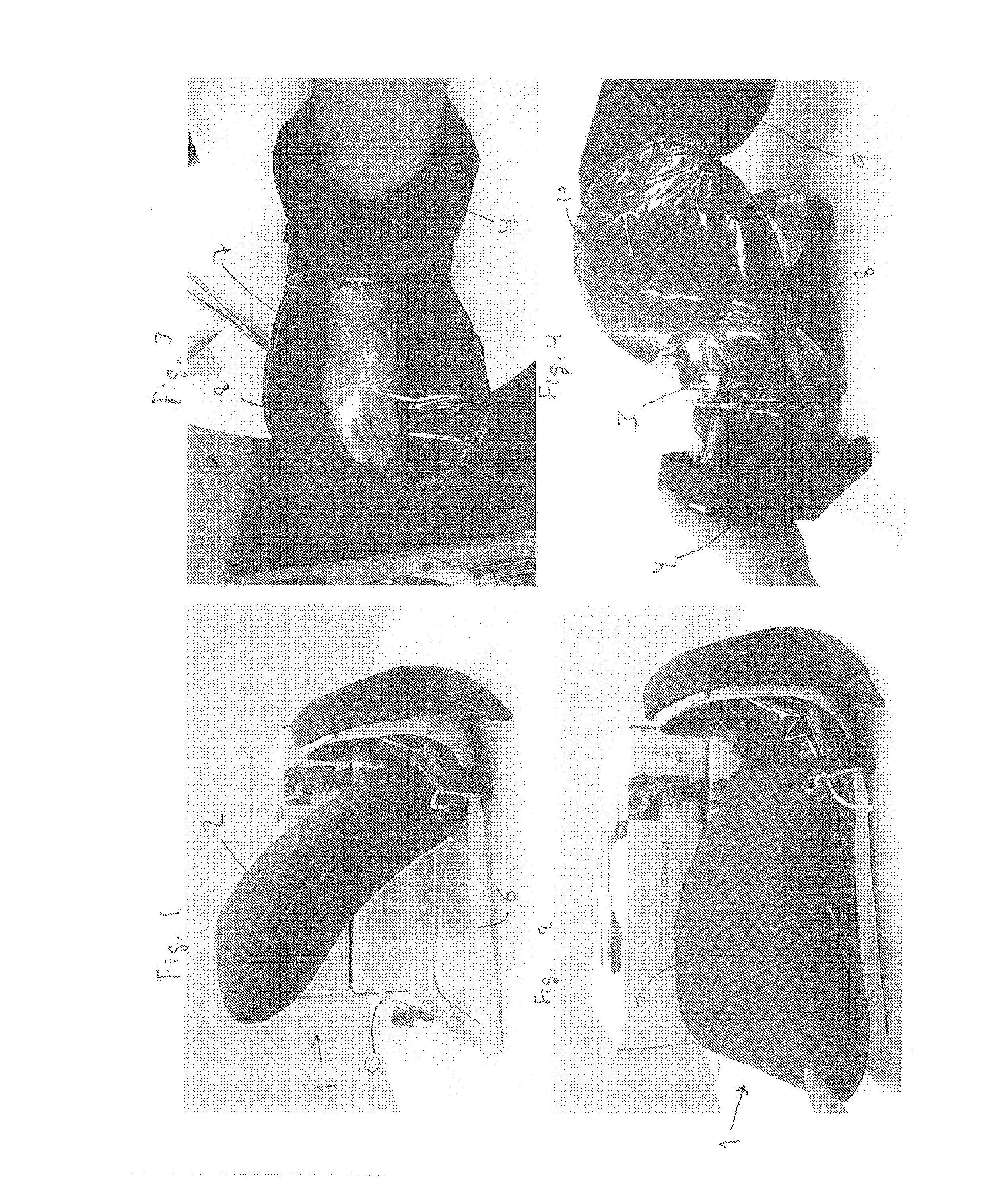 Postpartum uterus model