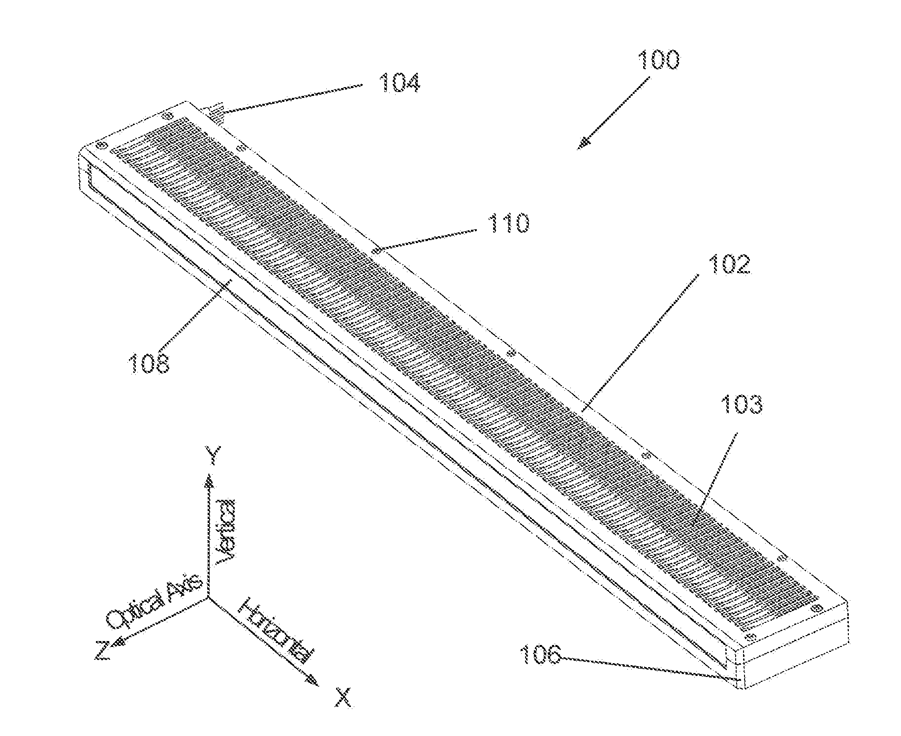 Light emitting diode linear light for machine vision