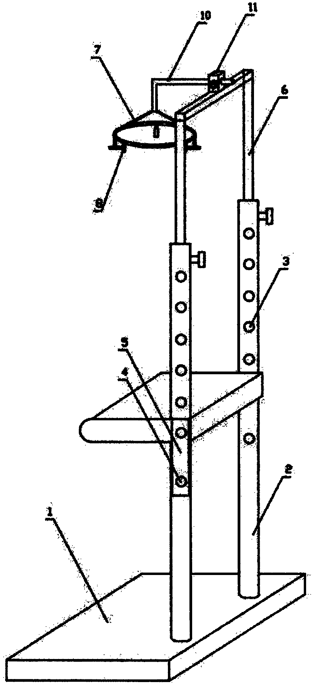 Auxiliary examination device for psychopaths