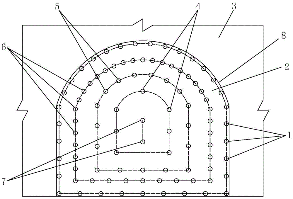 Tunnel blasting method