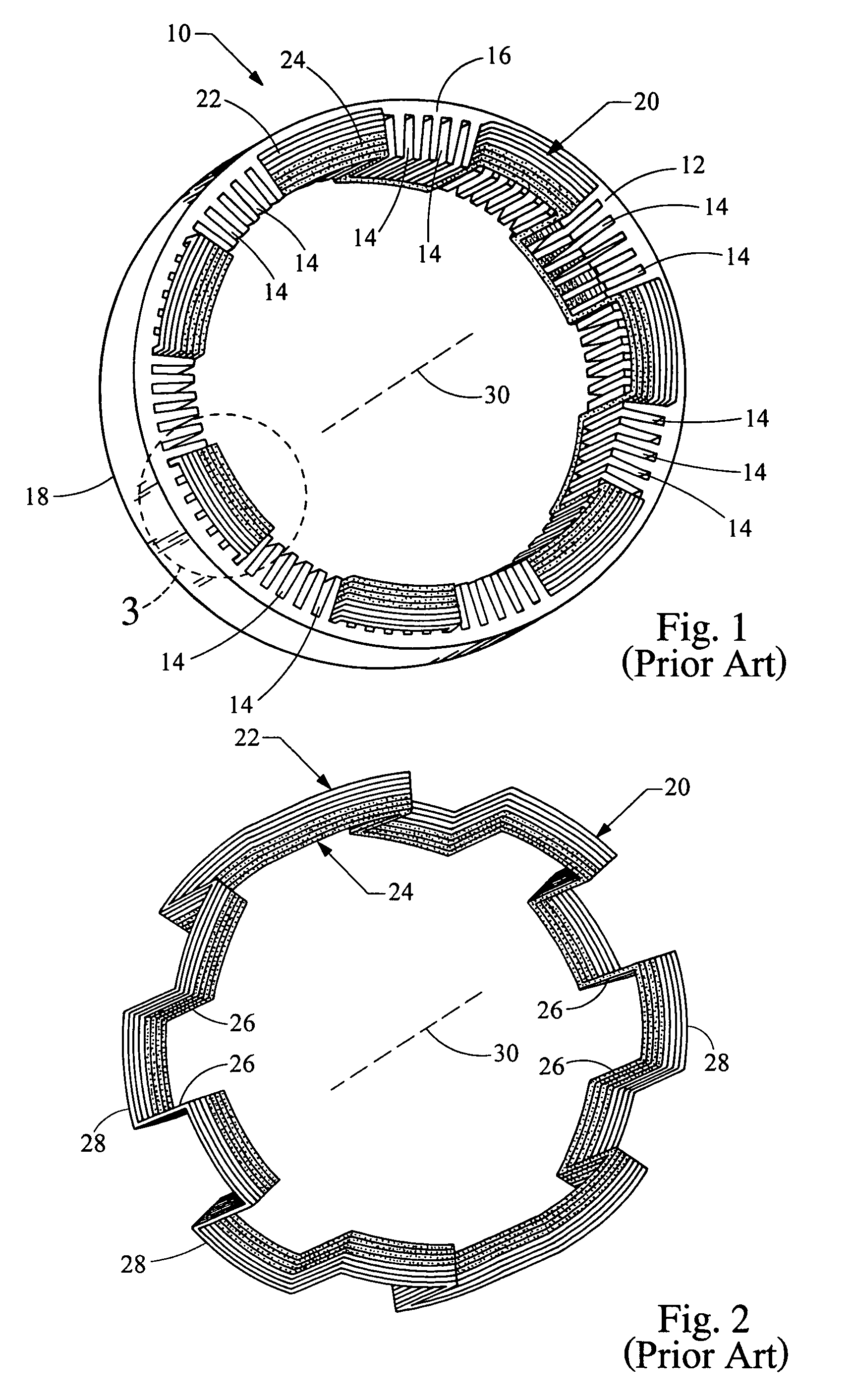 Electrical machine having a stator winding with a plurality of filars