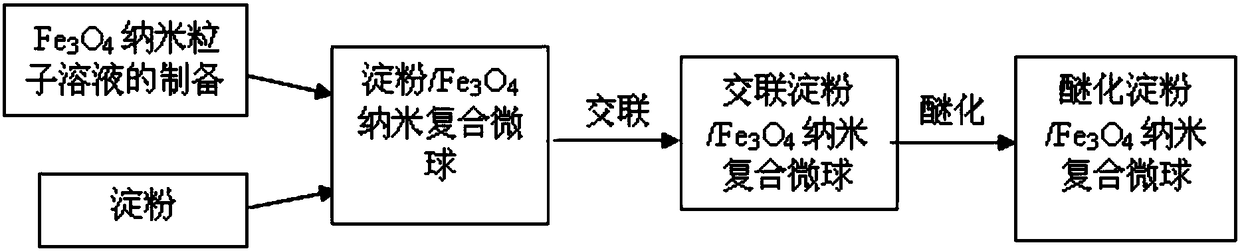 Modified starch water treatment agent and preparation and application methods thereof