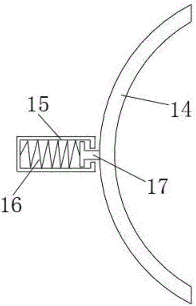 Rinsing device used for filling beverage bottles