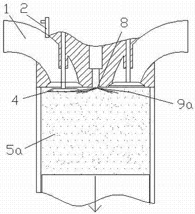 Fuel injection method for dual-fuel engine