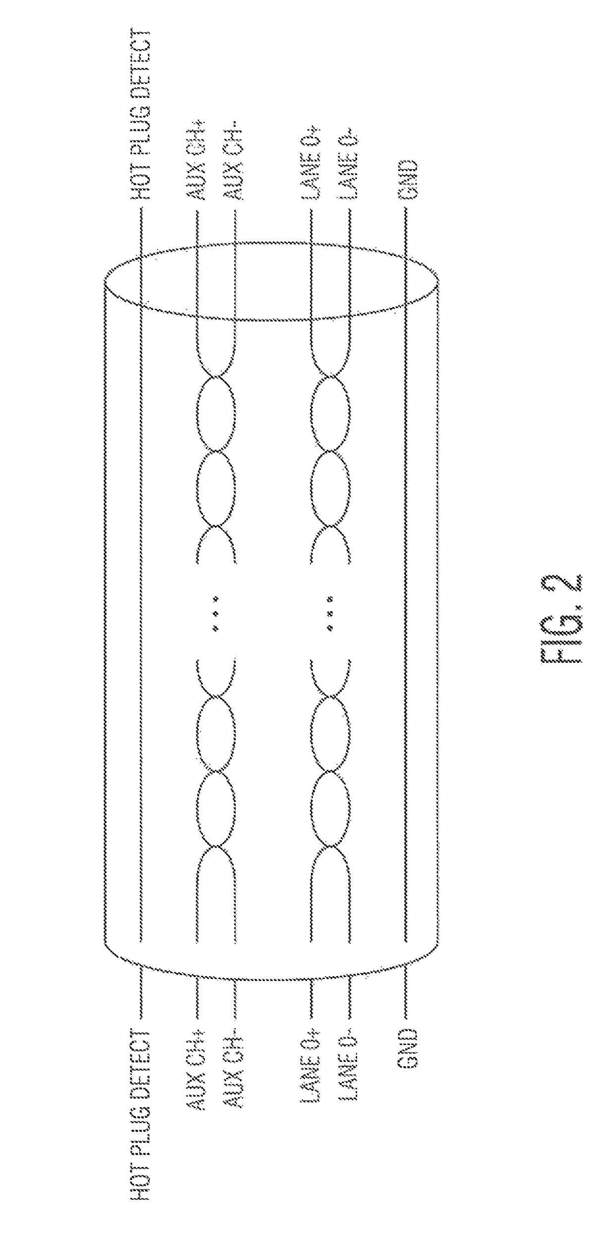 Displayport over USB mechanical interface