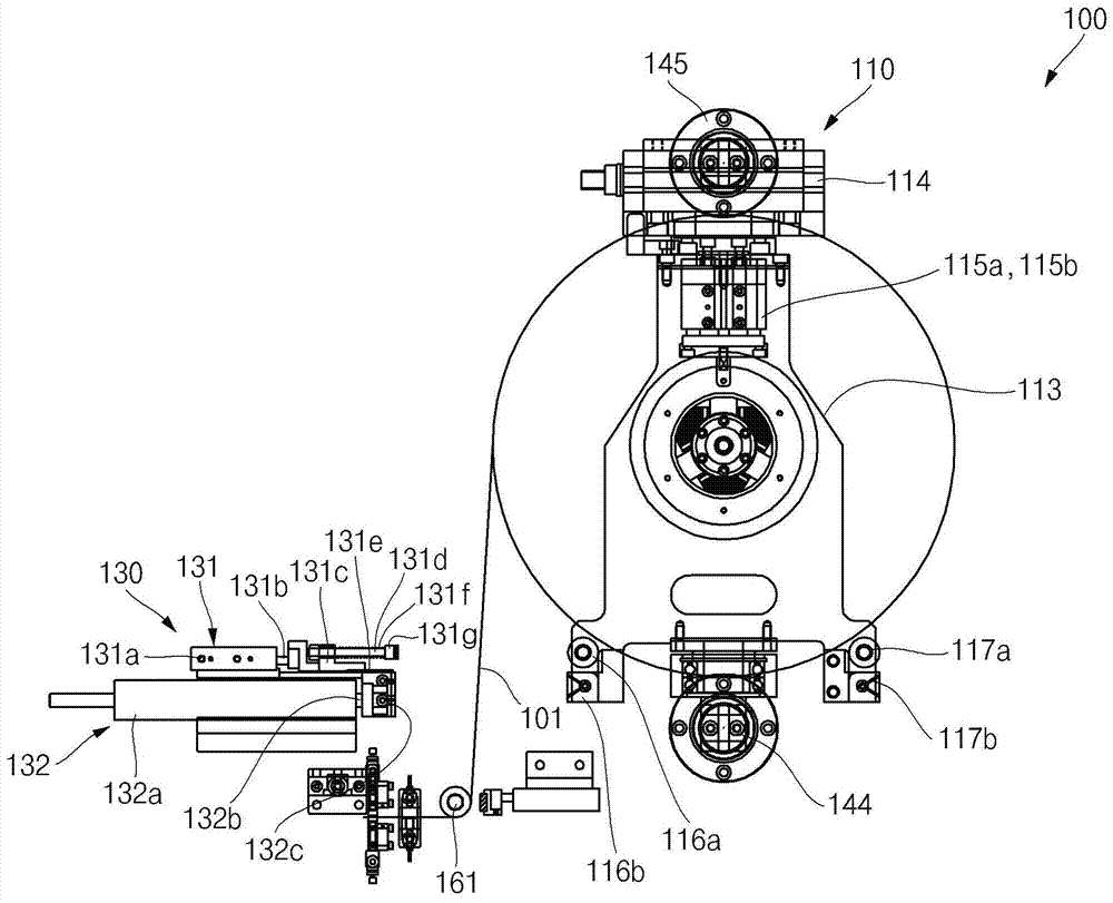 Automatic Material Changer for Secondary Battery Winding Equipment