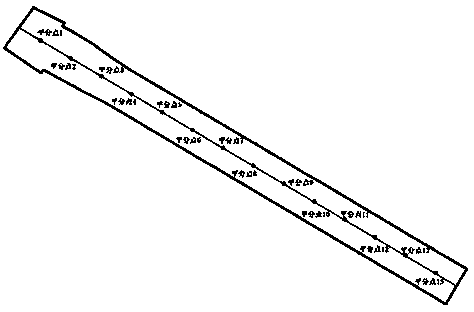 Road three-dimensional fine modeling method based on elevation points and road outline face