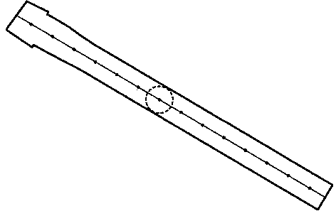 Road three-dimensional fine modeling method based on elevation points and road outline face