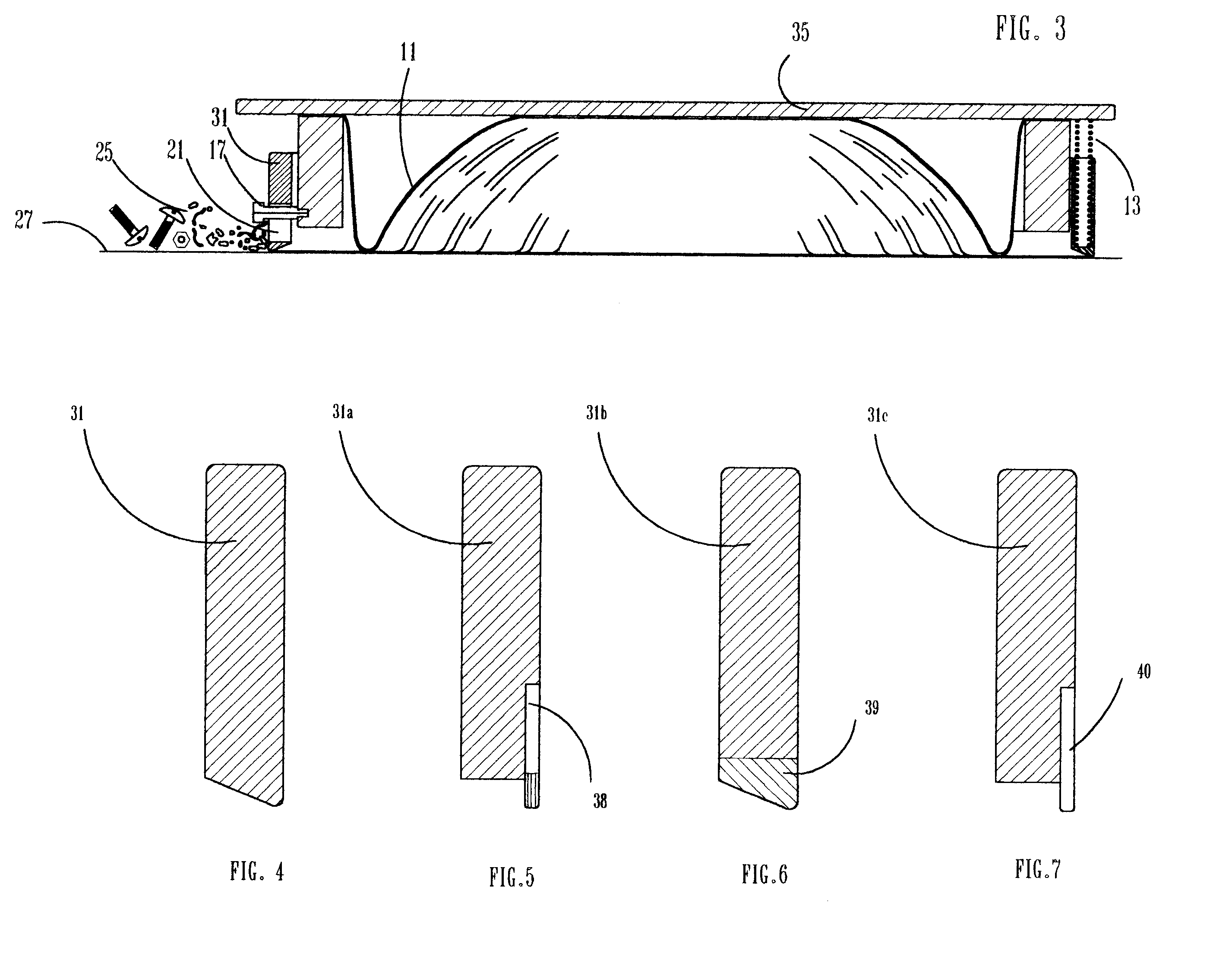 Fluid levitated caster integrating external debris scraper