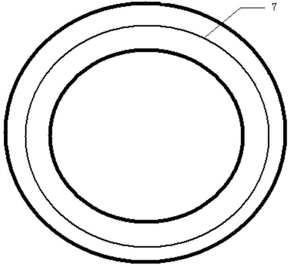 Plastic flange connecting sealing system