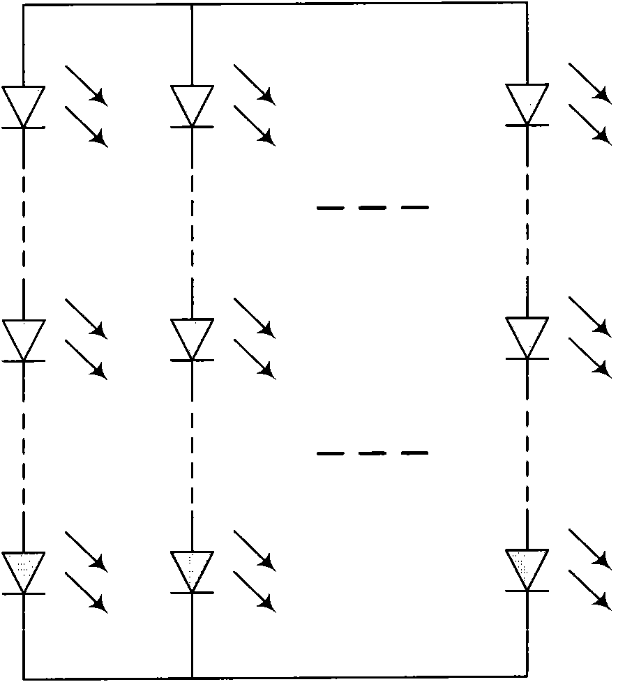 Device and method for monitoring abnormal state of light-emitting diode