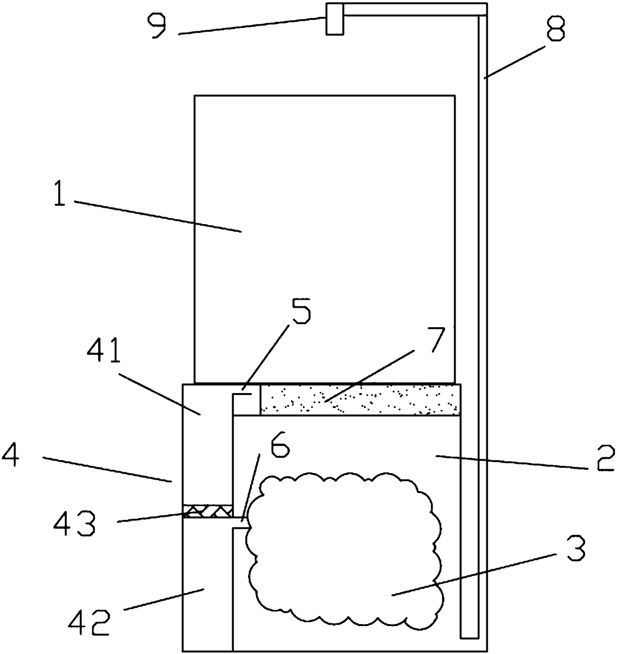 Automatic irrigator for flowerpots