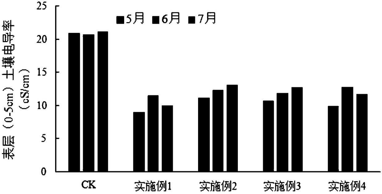 Solid-liquid synergistic saline-alkali soil conditioner and preparation method thereof