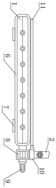 Kindergarten height and weight measuring device