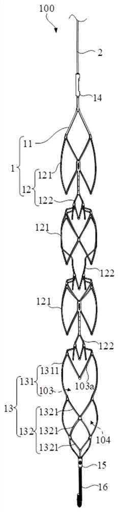 Thrombectomy stand, thrombectomy device and thrombectomy system