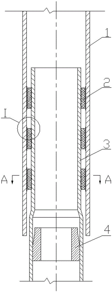 Metal rubber bearing and sealing-based expandable liner hanger joint