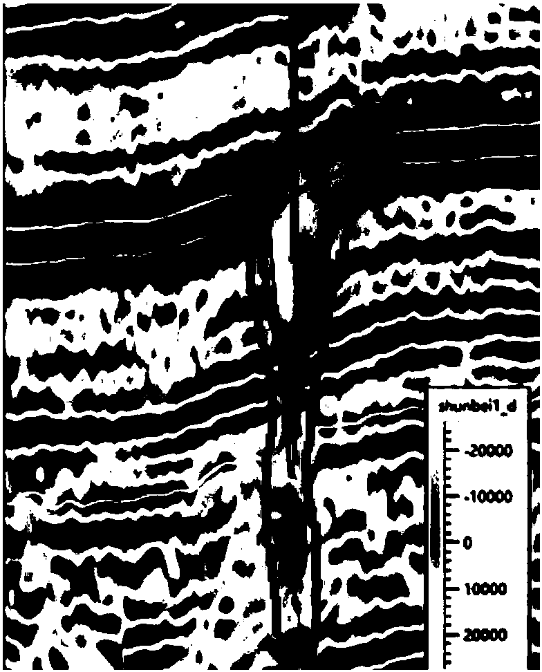 Fault karst body reservoir quantitative characterization method