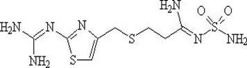 Famotidine composition for injection and preparation method thereof