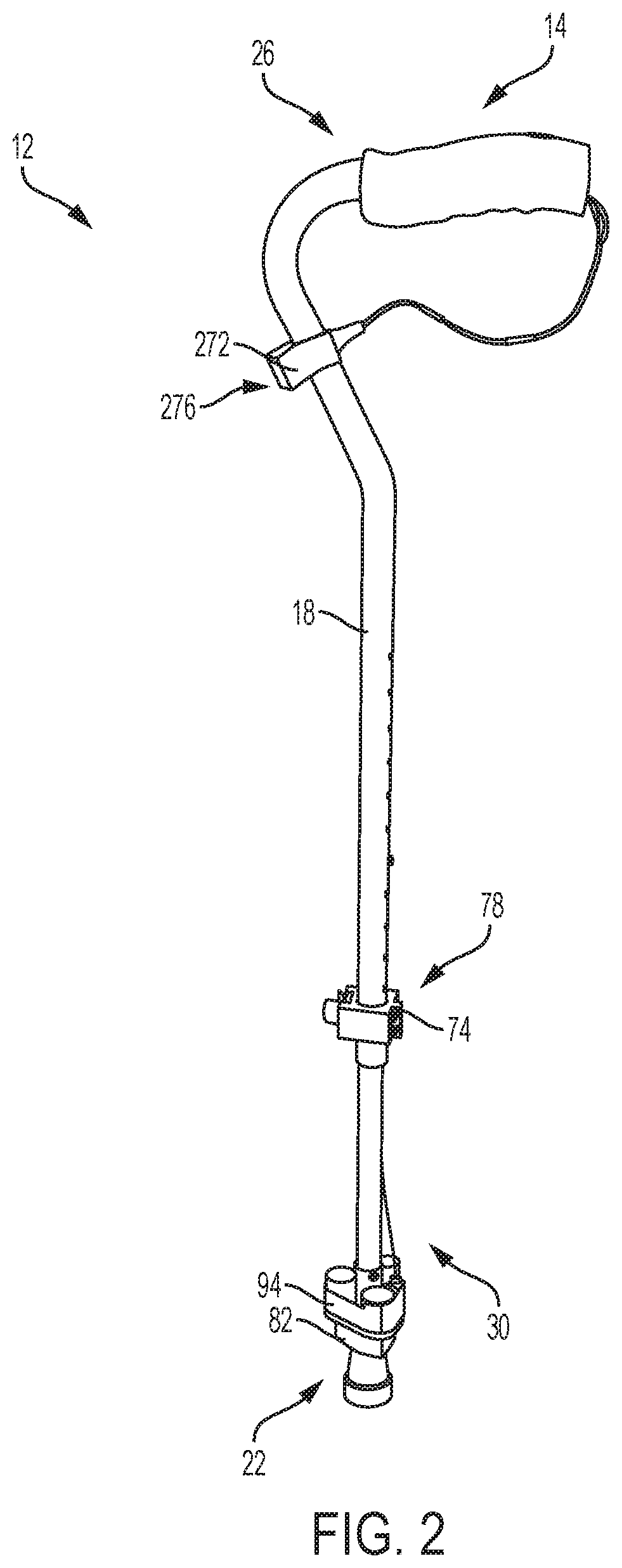 Walking aid and system and method of gait monitoring