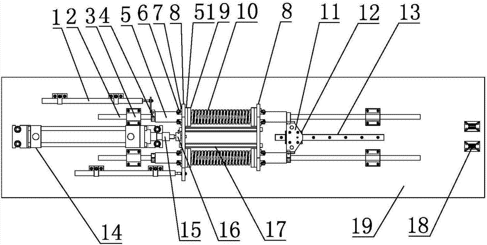 Hydraulic tandem elastic drive mechanism and experiment platform for testing same