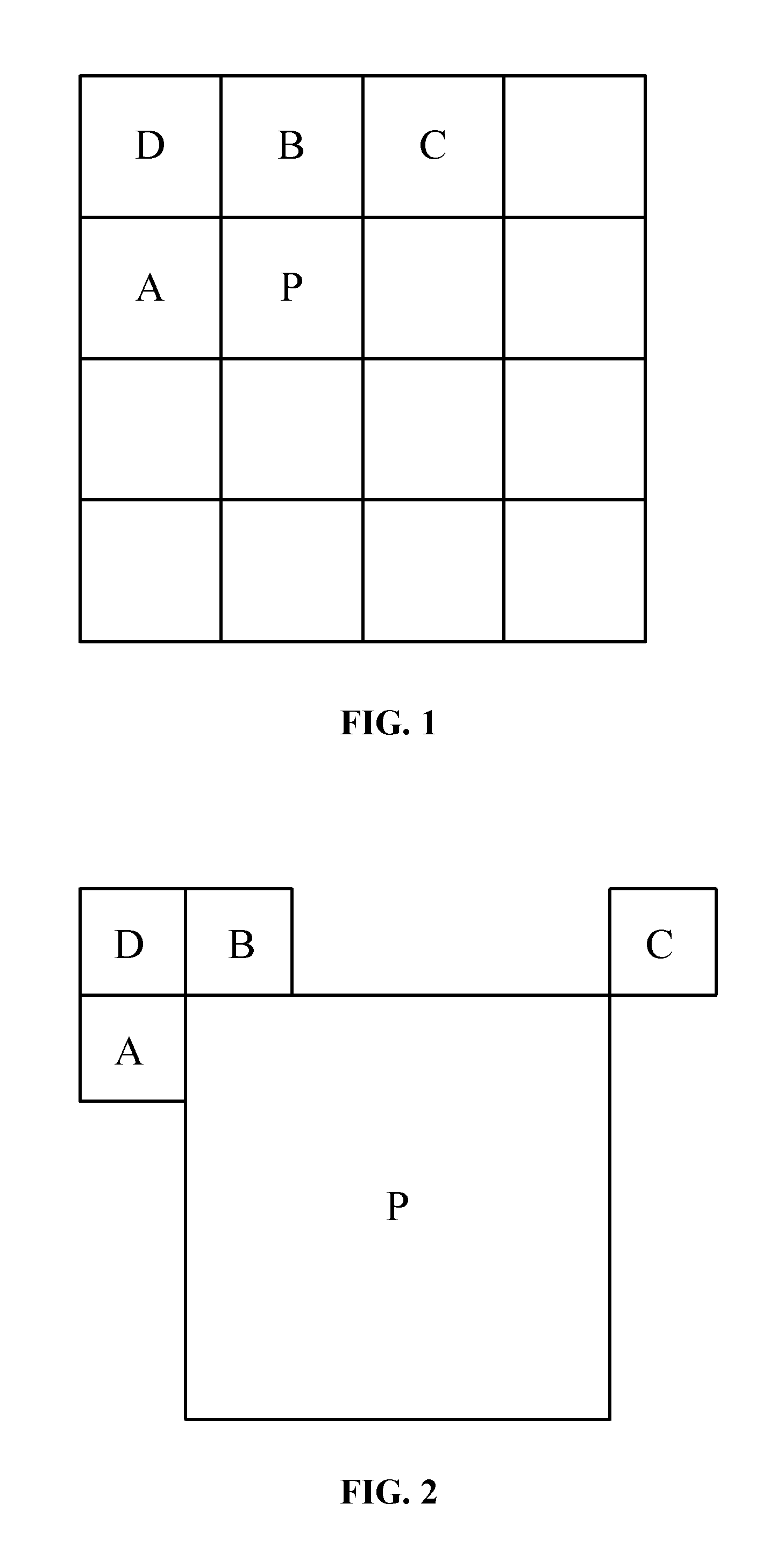 P frame-based multi-hypothesis motion compensation method